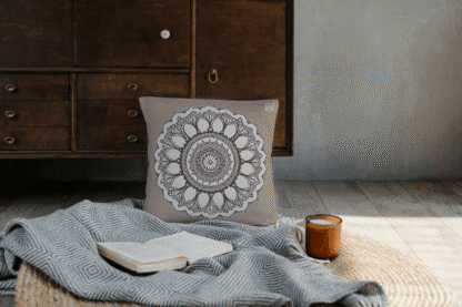 Boho Mandala Decorative Pillow - Image 4
