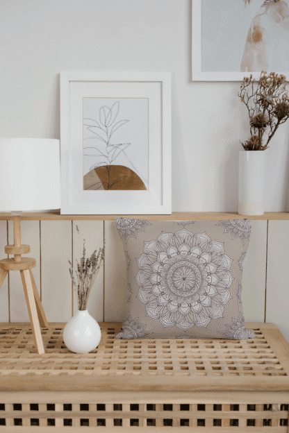 Mandala Floral Square Pillowcase - Cozy Home Decor - Image 4