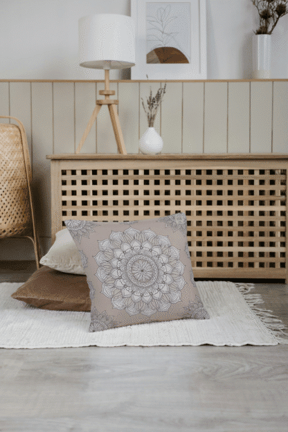 Mandala Floral Square Pillowcase - Cozy Home Decor - Image 5