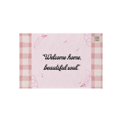 Welcome Home Outdoor Rug - Stylish Entryway Mat for Garden Decor