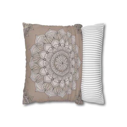 Mandala Floral Square Pillowcase - Cozy Home Decor - Image 2