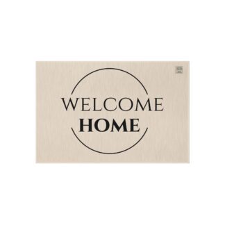 Welcome Home Indoor Rug – Cozy Comfort for Your Entryway.